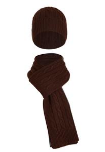 Felix Hardy Шапка в темно-коричневом цвете