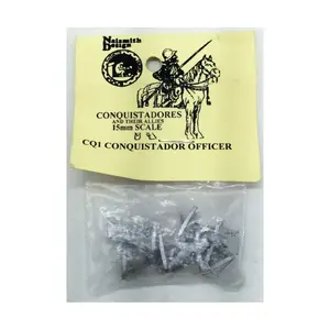 Офицер-конкистадор, Aztecs, Maya, Inca & Spanish - Conquistadores & Their Allies (15mm)