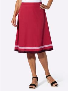 Традиционная юбка красного и черного цвета Sieh an!