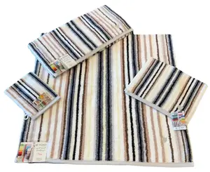 Полотенца гостевые РОСС "Вита", (6 шт.), вышитая эмблема РОСС ROSS 30х50 см (6 шт.), цвет anthrazit