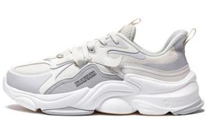 Кроссовки мужские Bullets Running Shoes с низким верхом Oak Bud White/карандашно-серый Erke