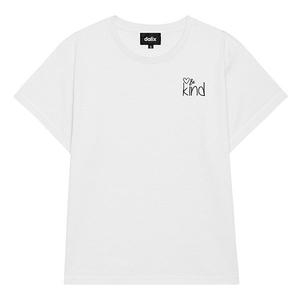 Женская футболка Be Kind с высокой талией Dalix, White