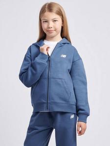 Детская худи с логотипом и молнией на спине New Balance, Vintage Indigo