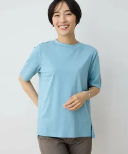 Футболка с высоким воротником