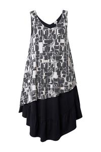 Платье Ulla Popken, Dark grey/Black