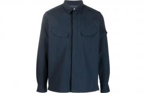 Paul Smith Рубашка мужская Blue Square Collar Moderate Others