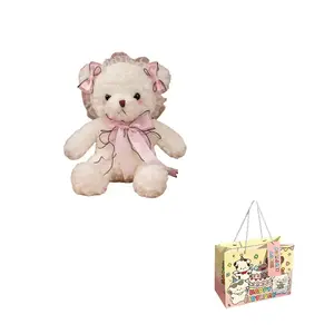 Очаровательная плюшевая кукла Lolita Bear, высота 30см/40см/50см KUMAOYA, персиковый