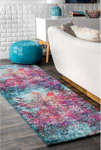 nuLOOM, 74 x 244 см, Reva Colorful Abstract Runner Rug, Multi