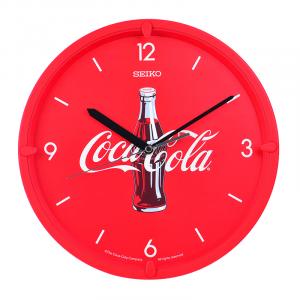SEIKO Часы Sweeping Seconds Movement Polyester Plastic Wall Clock Unisex Red QHA901R