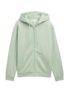 Толстовка с капюшоном на молнии TOM TAILOR DENIM, мятный
