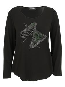 Лонгслив Doris Streich, Black