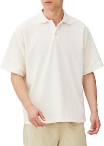 Поло с коротким рукавом из морского ворса HELLY HANSEN (Helly Hansen), влагоотводящая, быстросохнущая ткань, защита от УФ-излучения, унисекс, для взрослых, HH32420, слоновая кость