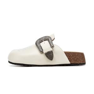 Закрытые тапочки для женщин YANGQIYINGTAO, белый