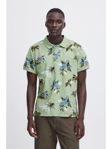Поло BLEND Poloshirt BHPolo 20716904 bedrucktes Poloshirt für den Sommer, зеленый
