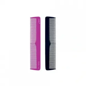 Расческа Duoline Acetate, розовая, 19 см Sibel