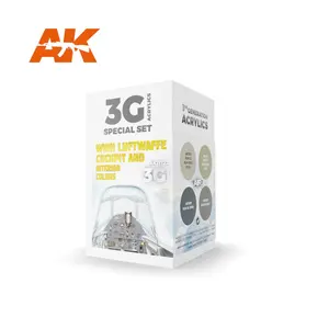 Цвета кабины и интерьера Люфтваффе времен Второй мировой войны, 3rd Gen Acrylic Special Set