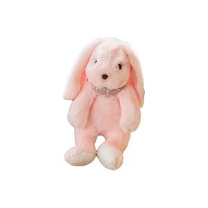 Плюшевая кукла Healing Bus Little Rabbit Baby Dolls высотой 35см/45см MIANHUIYI, розовый