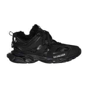 Кроссовки Balenciaga Track Sneaker 'Fake Fur - Black', черный