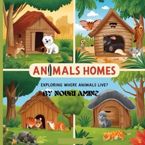 ANIMALS HOMES "EXPLORING WHERE ANMALS LIVE?": "A Fun and Educational Adventure Through the World of Animal Habitats" (Independently published)