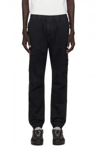 Stone Island 3100033 эластичные органические хлопковые брюки-карго из саржи