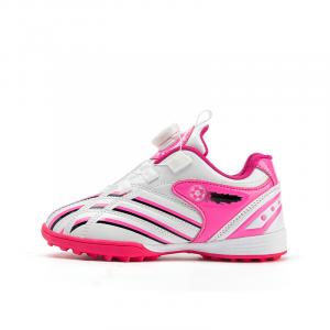 SNOOPY Скользостойкие противоударные износостойкие низкие детские футбольные бутсы white pink kids