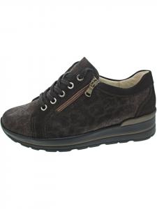 WALDLÄUFER Спортивные кроссовки M-Sarah на шнуровке, коричневые