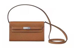 Женская портативная сумка через плечо Kelly To Go из телячьей кожи Epsom, стандартного размера Hermes, k stamp