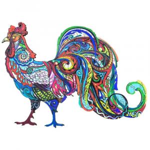 Деревянный пазл Сказочный Петух А4 Moments