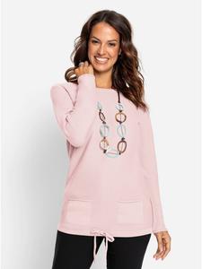 Тонкий вязаный свитер светло-розового цвета WITT WEIDEN