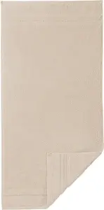 Полотенца Egeria "Micro Touch", (2 шт.), полосатая кайма, очень впитывающие и пушистые, 100 % хлопок 50х100 см (2 шт.), цвет creme