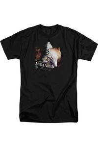 Футболка / футболка Batman Arkham City Certified Insane с коротким рукавом для взрослых Gildan, черный