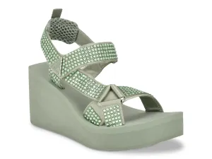 Сандалии Dawsin Wedge Sandal Guess, светло-зеленый