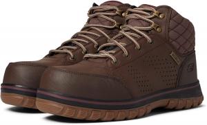 Женские ботинки Skechers, рабочая обувь, коричневый