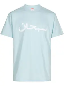 Футболка с логотипом Supreme, синий