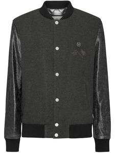 Куртка-бомбер Philipp Plein LS Plein Club, серый