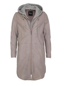 Кожаная куртка Maze Ledermantel 4202199, серый