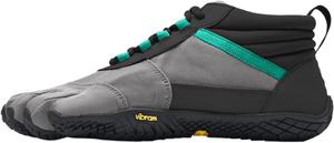 Женские утепленные кроссовки Vibram FiveFingers V-Trek, черный/зеленый/серый