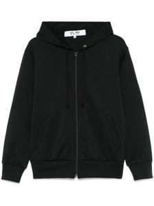 Comme Des Garçons Play худи с нашивкой, черный