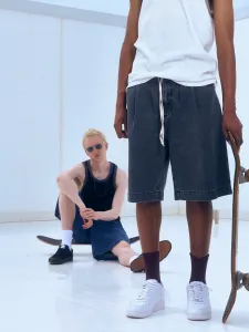 Джинсовые широкие шорты B omnivore/B Omnivore