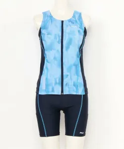 FILA/(W) Комплект из двух предметов одежды с принтом тай-дай PTZIP