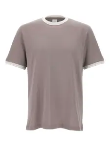 Футболка с круглым вырезом Eleventy, коричневый