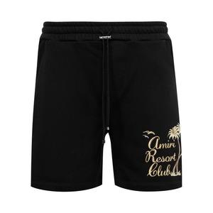 Шорты Amiri Twisted Palms Short, Black