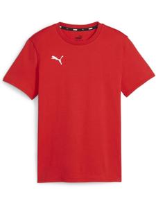 Футболка TeamGoal CasuaLongsleeve Tee Jr красного цвета Puma