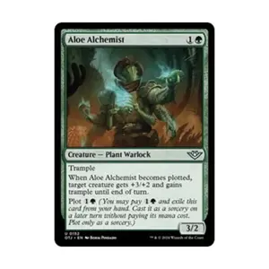 CCG Алоэ Алхимик (U), MTG - Outlaws of Thunder Junction