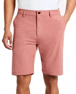 Мужские шорты Heathered Tech Performance 9" Kenneth Cole, красный