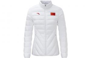 Пуховик женский белый Anta