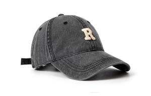 Белая объемная фуражка унисекс BAIJUAN, Черный