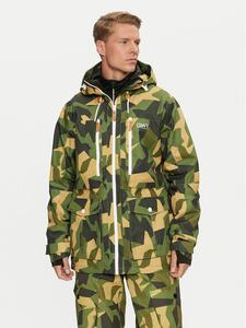 Лыжная куртка стандартного кроя Colourwear, зеленый