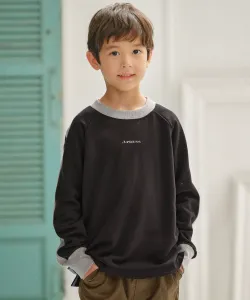 Флисовая толстовка-реглан с логотипом J.Press, цвет Black [005]