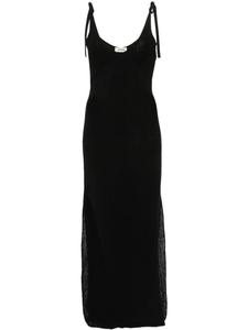 Графское вязаное платье AERON, черный